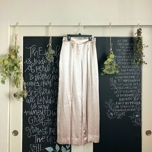 Banana Republic Silk Palazzo Pants